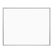 U Brands Magnetic Dry Erase Whiteboard, 16 x 20 inches, Silver Aluminum Frame