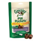 Canine Pill Pockets Capsule 6.6oz Allergy Formula, flavor Duck and Pea