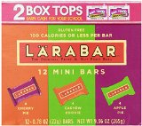 Larabar Gluten Free Fruit & Nut Food Mini Bars, Variety Pack of Cherry Pie, Apple Pie, Cashew Cookie, 12 - 0.78 Ounce Bars