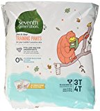 Seventh Generation Baby & Toddler Training Pants, Free & Clear, Large Size 3T-4T 32-40lbs, 22ct