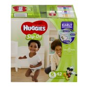 HUGGIES Little Movers Slip-On Diaper Pants, Size 6, 42 Diapers