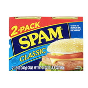 SPAM Classic, 7 g of protein, 12 oz can 2 Ct
