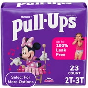 Pull-Ups Girls' Potty Training Pants, 2T-3T (16-34 lbs), 23 Count (Select for More Options)