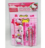 Hello Kitty School Supplies 11 Piece School set