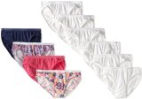 Fruit Of The Loom Womens 10 Pack Cotton Bikini Panties, Wardrobe, 7