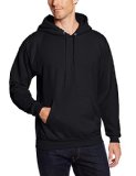 Hanes Men's Comfortblend Pullover Hood, Black, Large