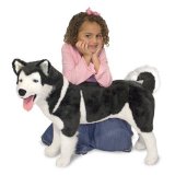 Melissa & Doug Deluxe Husky Plush