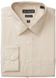 Bill Robinson Men's Dress Shirt, Taupe, 32/33 Large