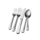 Pfaltzgraff Everyday Simplicity 18/0 Stainless Steel Flatware, 53-Piece Set, Service for 8 (5051756)
