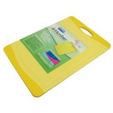 Microban Antimicrobial Cutting Board 14.5 by 10- Inch, Yellow