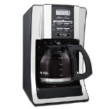 Mr. Coffee BVMC-SJX33GT 12-Cup Programmable Coffeemaker, Chrome