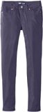 Levi's Big Girls' Sarah Super Soft Sateen Skinny Pants, Graystone, 14