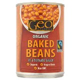 Geo Organics Fairtraide Baked Beans (400g)