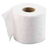 Boardwalk 6145 Bathroom Tissue, Standard, 2-Ply, White, 4 x 3 Sheet, 500 Sheets per Roll (Case of 96)