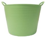 TubTrug SP14PST Small Pistacio Flex Tub, 14 Liter