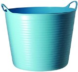 Tubtrugs SP26SKBL Flexible Sky Blue Medium 26 Liter/6.9 Gallon Capacity