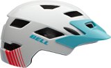 Bell Sidetrack Helmet - Youth White/Glacier Blue Echo, One Size