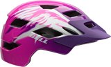 Bell Sidetrack Helmet - Youth Dazzle Pink Raven, One Size