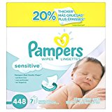 Pampers Sensitive Wipes 7x Box 448 Count