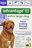 Bayer Advantage II, Extra Large Dogs, Over 55-Pound, 6-Month