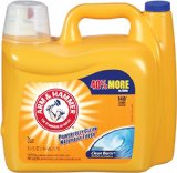 Arm & Hammer 3320000106 210oz Dual HE Clean-Burst Liquid Laundry Detergent Pack of 2