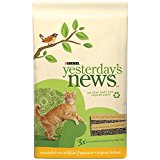Yesterday's News Cat Litter, Non-Clumping, Unscented, 5-Pound Bag, Pack of 6
