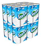 Sparkle Paper Towels, 24 Giant Plus Rolls, Pick-A-Size, White