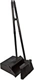 Carlisle 36141503 Duo-Pan Dustpan & Lobby Broom Combo, 3 Foot Overall Height, Black