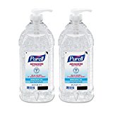 PURELL Advanced Instant Hand Sanitizer - 2L Pump Bottle, Original - 2 pack