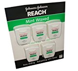 Reach Mint Waxed Dental Floss 100 Yards (Pack of 10)