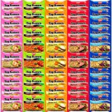Nissin Instant Ramen Noodles Variety Pack 5 Flavors (50 Count)