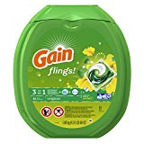 Gain Flings Original Laundry Detergent Pacs, 81 Count