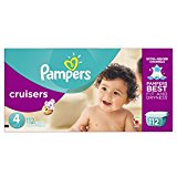 Pampers Cruisers Diapers Giant Pack, Size 4, 112 Count