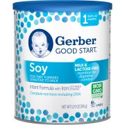 Gerber Good Start Soy Non-GMO Powder Infant Formula, Stage 1, 12.9 oz