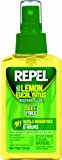 Repel Lemon Eucalyptus Natural Insect Repellent, 4-Ounce Pump Spray