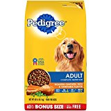 Pedigree Adult Complete Nutrition Roasted Chicken, Rice & Vegetable Flavor Dry Dog Food; 100% Complete and Balanced, for wellness and whole body health