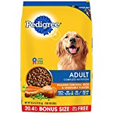 PEDIGREE Adult Complete Nutrition Roasted Chicken, Rice & Vegetable Flavor Dry Dog Food;  100% Complete and Balanced, for wellness and whole body health