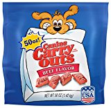 Canine Carry Outs Beef Flavor Dog Treats, 50-oz
