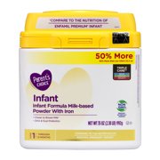 Parent's Choice Non-GMO Premium Infant Formula with Iron, 35 oz