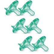 (3 pack, 6 counts) Philips Avent Soothie Pacifier, 0-3 months, Green, Vanilla Scented, 2 pack, SCF190/07