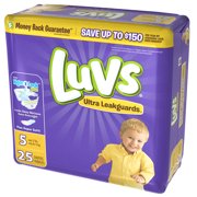 Luvs Ultra Leakguards Diapers Size 5 25 Count