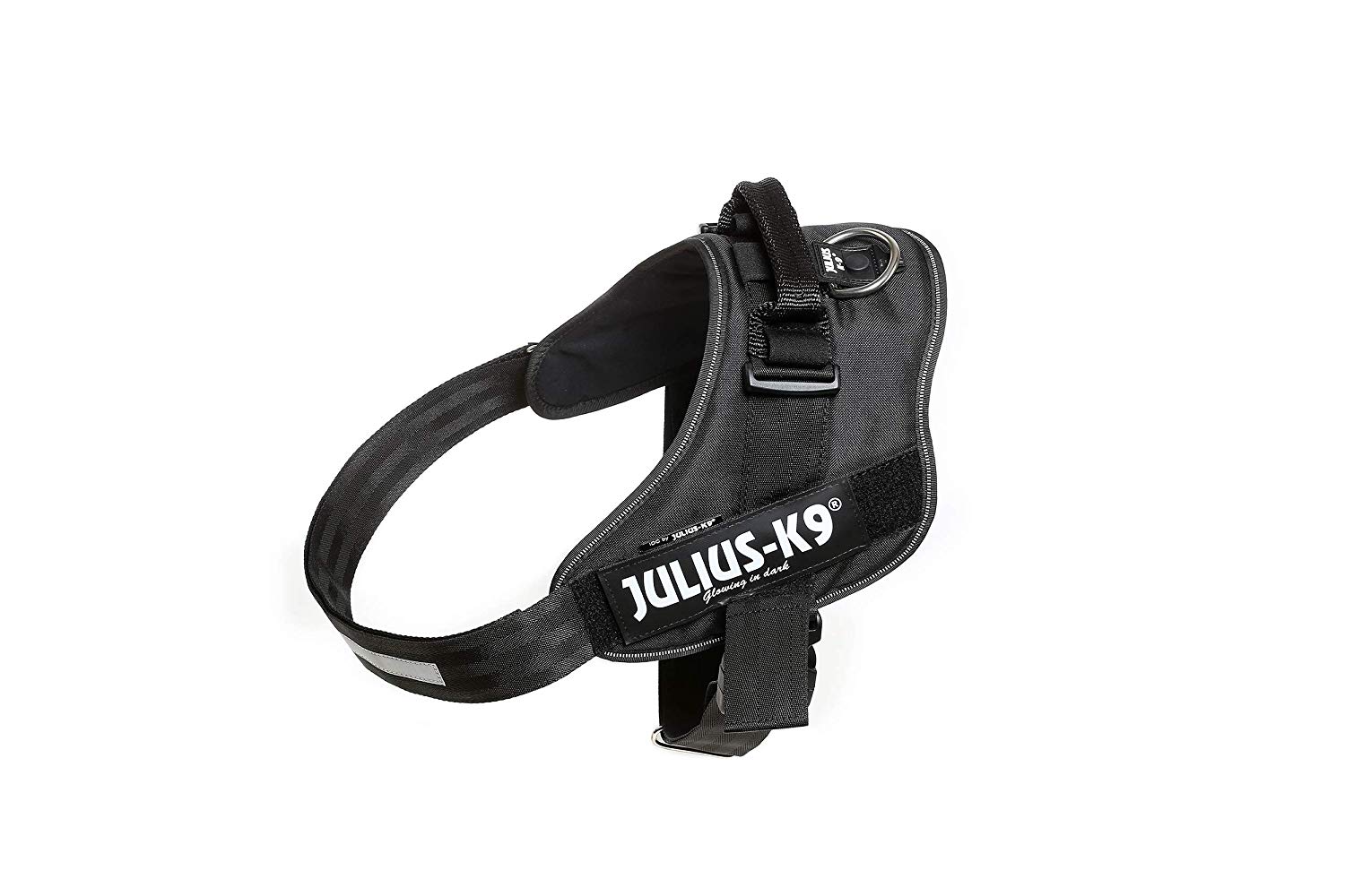 Julius-K9 IDC-Powerharness with K9 Security Lock, Size 4, Black