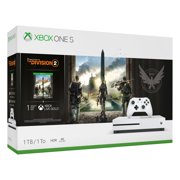 Microsoft Xbox One S 1TB Tom Clancy's The Division 2 Bundle, White, 234-00872