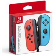 Nintendo Switch Joy-Con Pair (L/R), Neon Red and Neon Blue, 45496590130