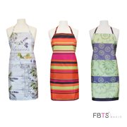 Aprons (Set of 3) Adjustable Buckles with Two Big Front Pocket Water Resistant For Women And Men Durable by FBTS Basic