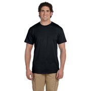 Gildan  Men's Black Ultra Cotton Undershirts (Pack of 9)