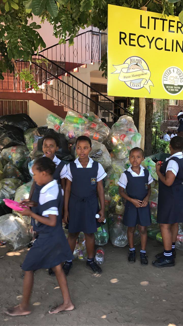 Fund Litter4Tokens private recycling program in a school in South Africa