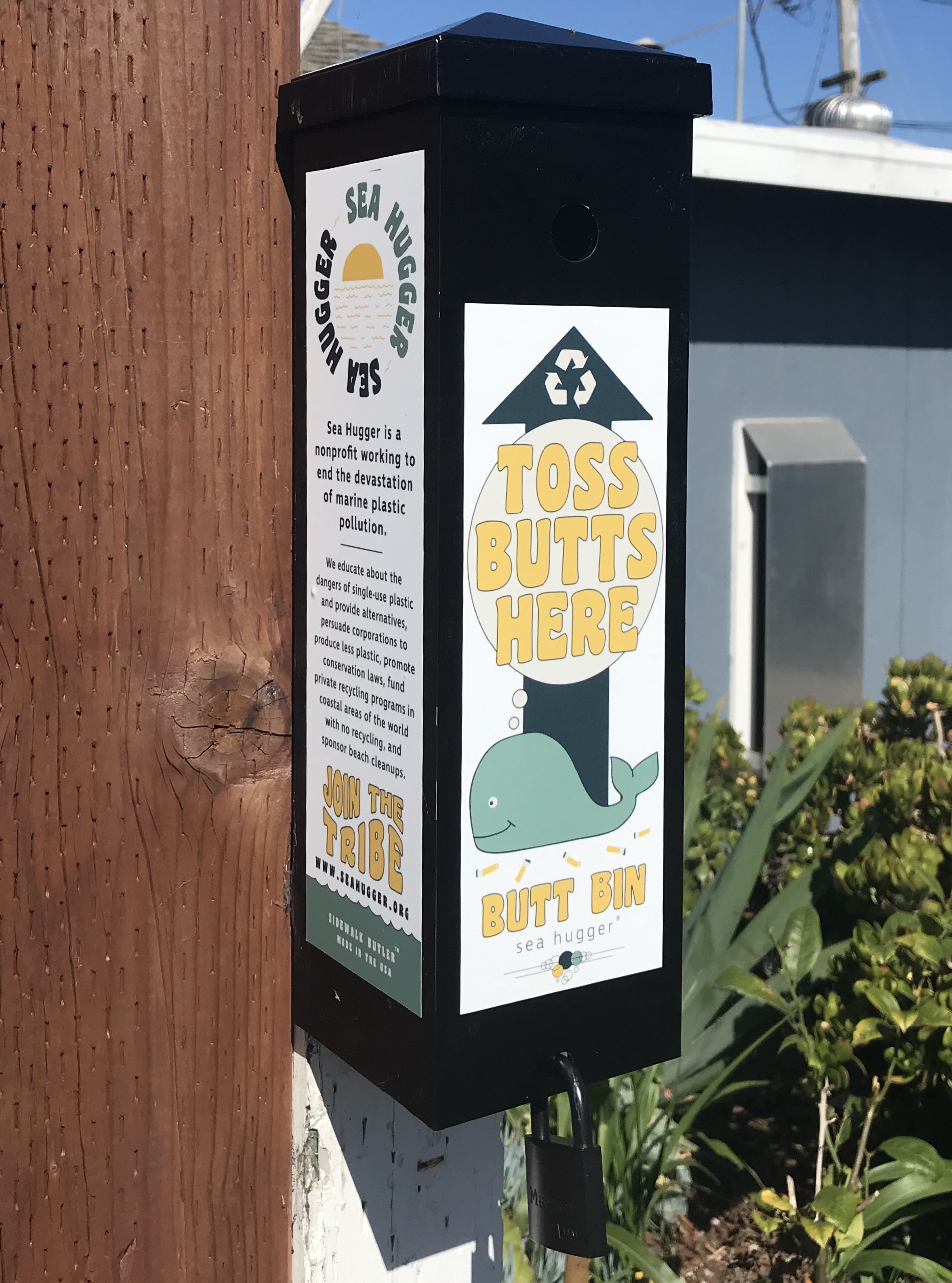 Sponsor a Cigarette Butt Receptacle