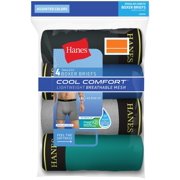 Hanes Cool Comfort Tagless Boxer Briefs, 4 Pack