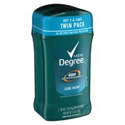 Degree Men Original Protection Antiperspirant Deodorant Cool Rush 2.7 oz, 2-Pack